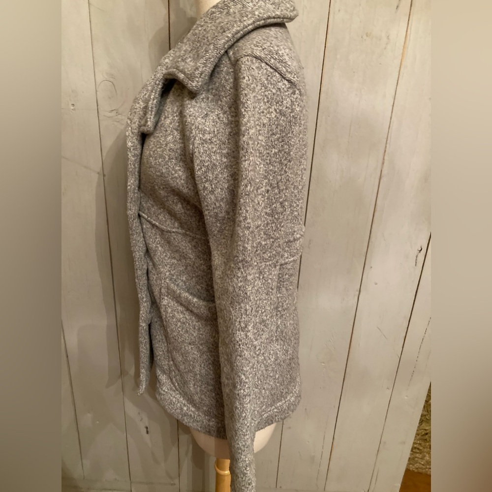 patagonia Better Sweater, Peacoat gray fleece jacket blazer size‎ S Grey - Picture 11 of 12